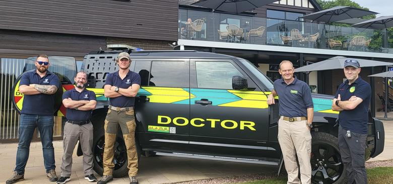 Safeguard Medical raises over £5,000 for Mercia Accident Rescue Service