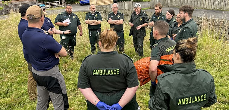 PHTLS Training for West Midlands Ambulance Service Trust
